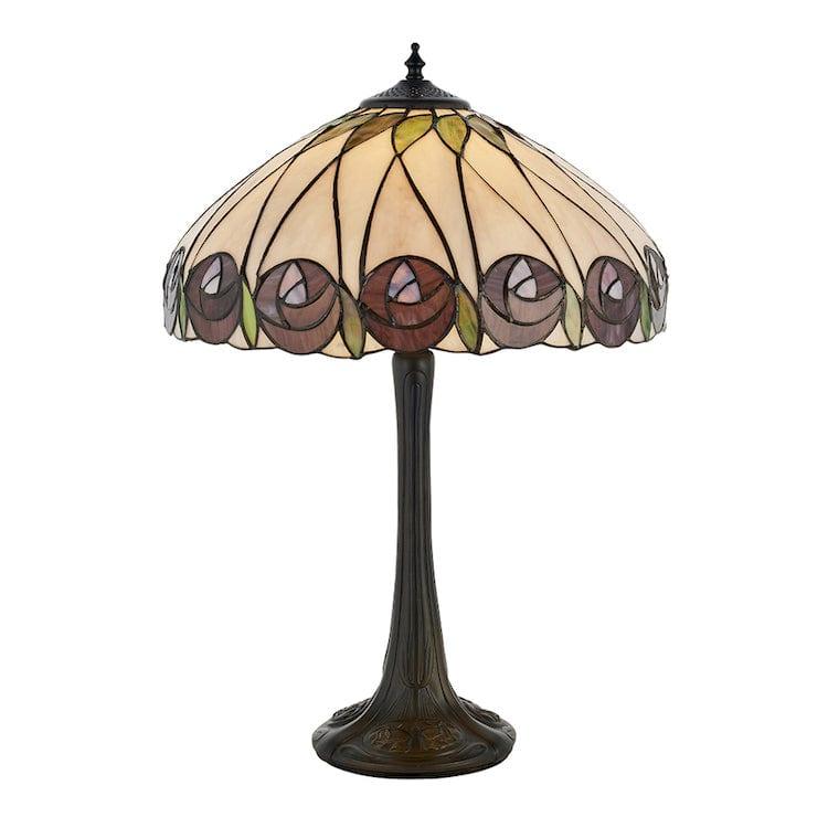 Large Tiffany Lamps - Hutchinson Tiffany Lamp 64177
