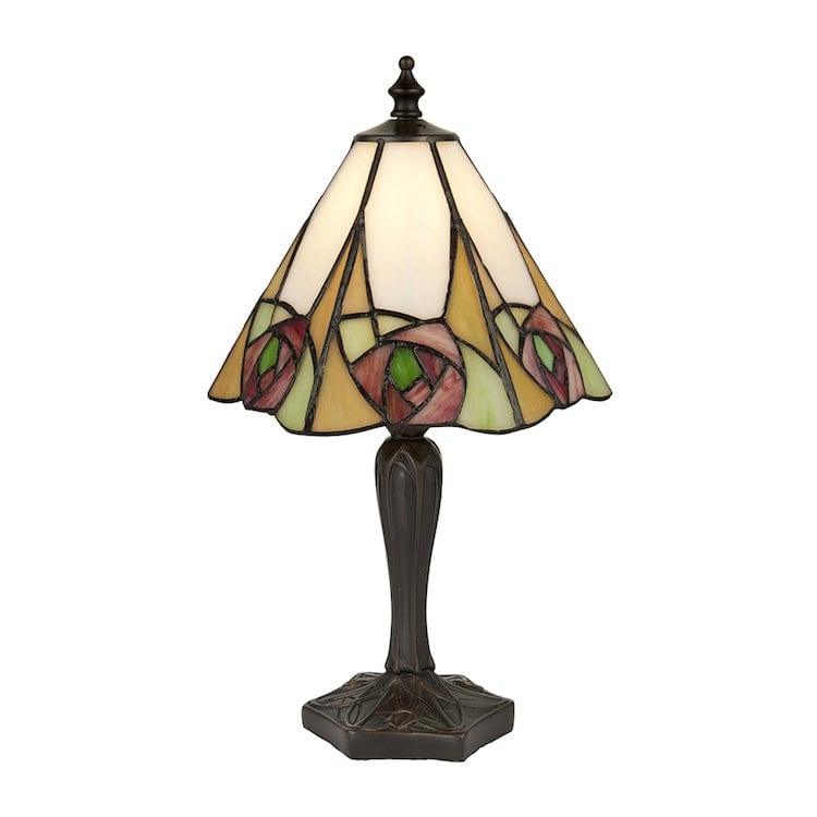 Tiffany Bedside Lamps - Ingram Small Tiffany Table Lamp 64185