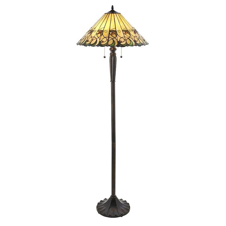 Tiffany Floor Lamps - Jamelia Tiffany Floor Lamp 64192