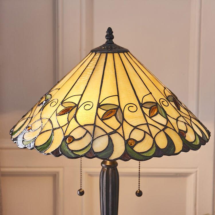 Interiors 1900 Jamelia Tiffany Medium Table Lamp