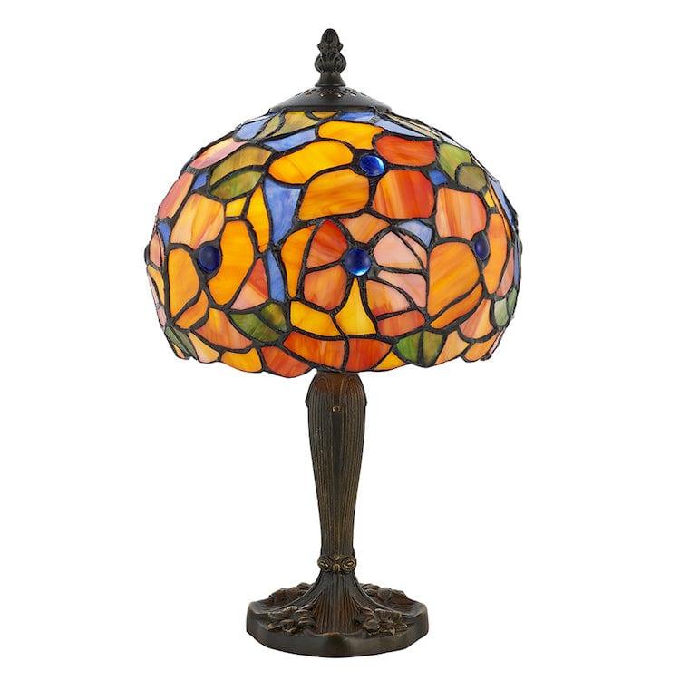Tiffany Bedside Lamps - Josette Small Tiffany Table Lamp 64210