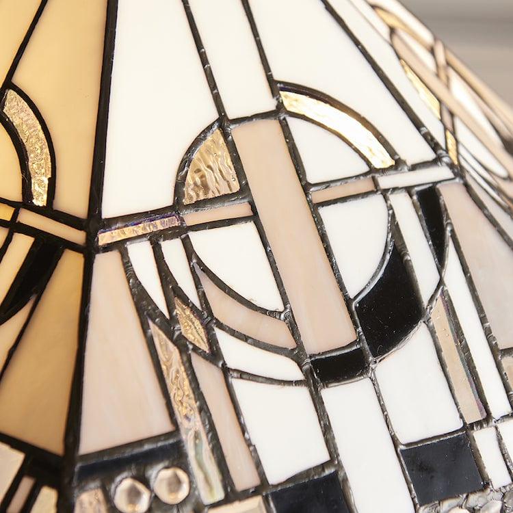 Metropolitan Tiffany Lamp With Cast Brass Base