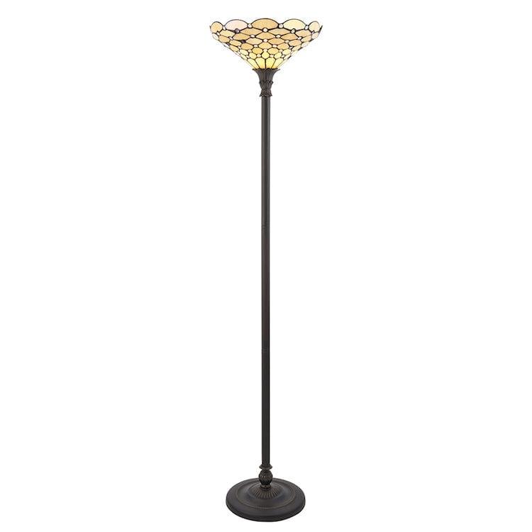 Pearl Tiffany Uplighter Floor Lamp 64299