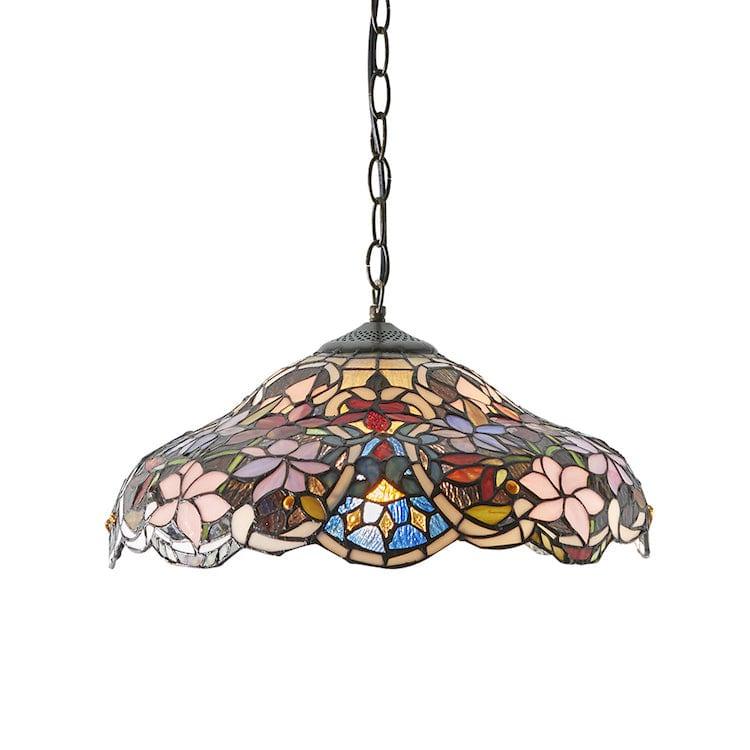 Tiffany Ceiling Pendant Lights - Sullivan Tiffany Medium Ceiling Pendant Light 64325