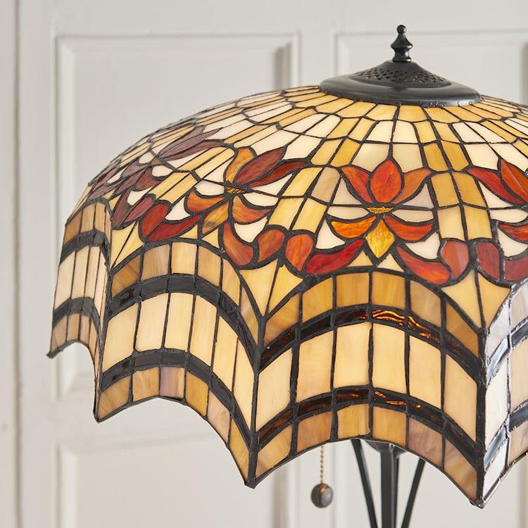 Interiors 1900 Vesta Tiffany Floor Lamp