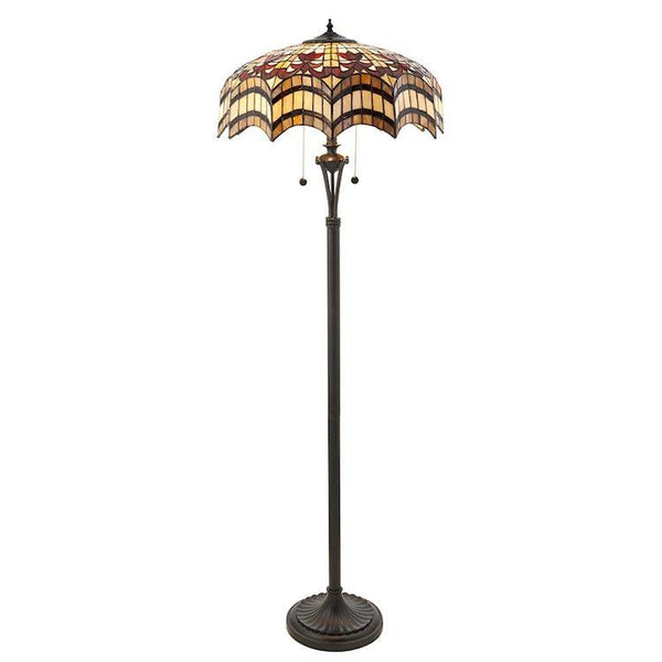 Tiffany Floor Lamps - Vesta Tiffany Floor Lamp 64373