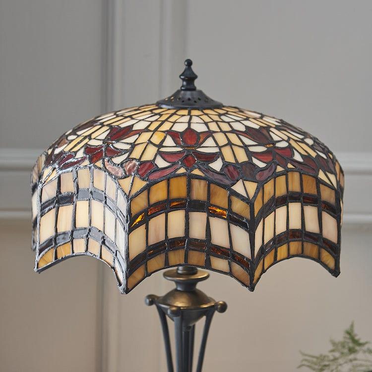 Interiors 1900 Vesta Small Tiffany Table Lamp