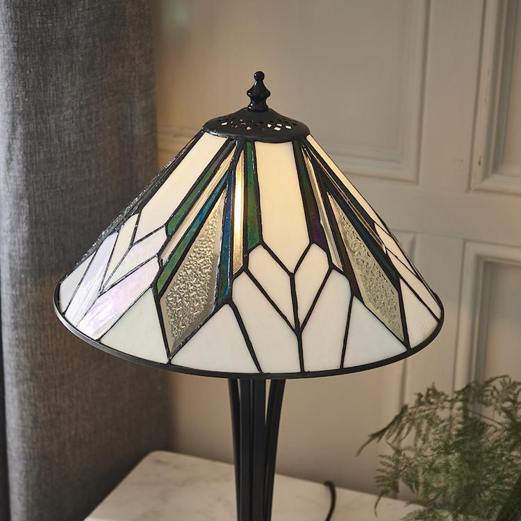 Interiors 1900 Astoria Small Tiffany Lamp