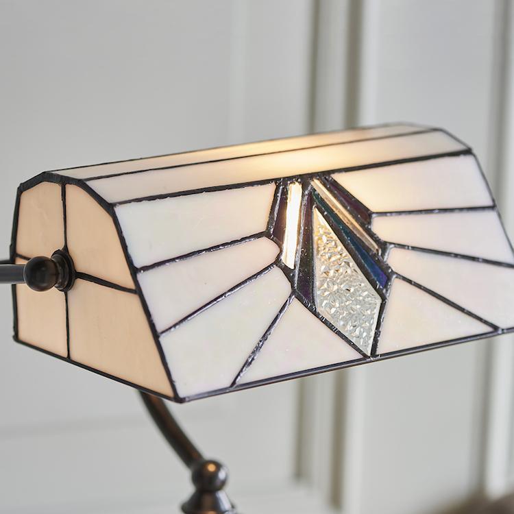 Astoria Tiffany Bankers Lamp 70909