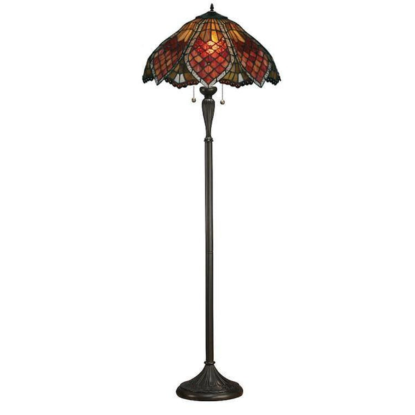Interiors 1900 Orsino Tiffany Floor Lamp