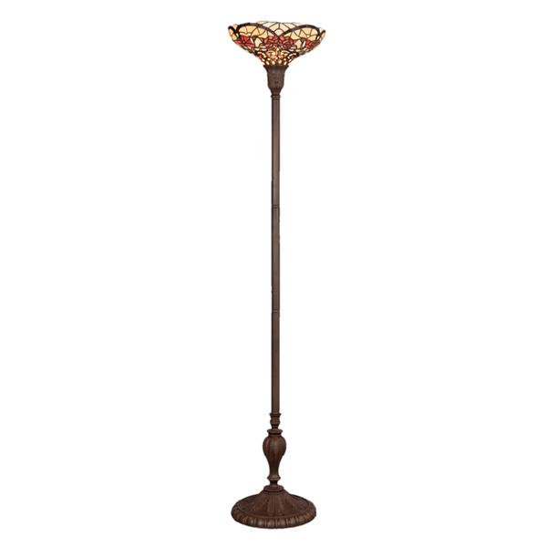Langham Torchiere Tiffany Floor Lamp