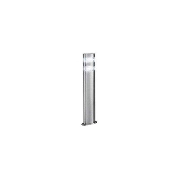 Searchlight India Small Oval Stainless Steel LED Outdoor Bollard Light by Searchlight Outdoor Lighting