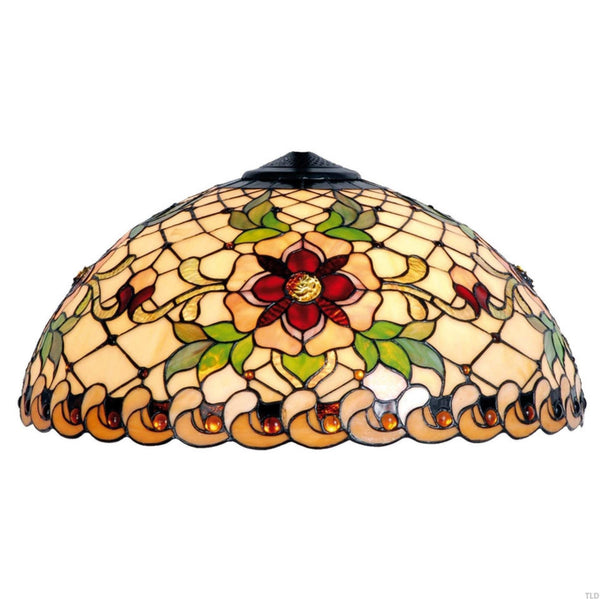 Tiffany Replacement Table Lamp Shades & Bases - Angelique Large Tiffany Replacement Table Lamp Shade