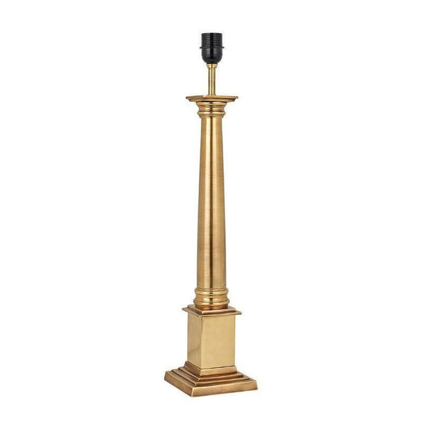 Interiors 1900 Nelson Large Solid Brass Table Lamp Base 1