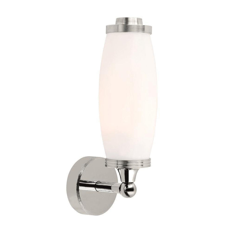 Traditional Bathroom Lights - Eliot Polished Chrome Finish Solid Brass Bathroom Wall Light BATH/ELIOT1 PC