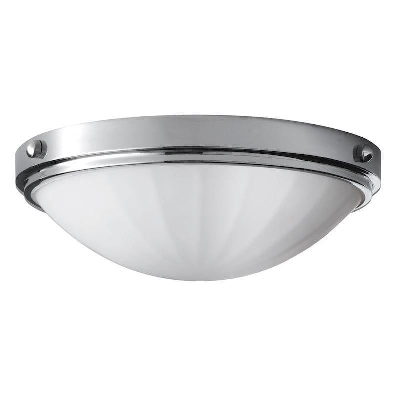 Traditional Bathroom Lights - Feiss Perry Polished Chrome Finish Flush Bathroom Ceiling Light FE/PERRY/F BATH