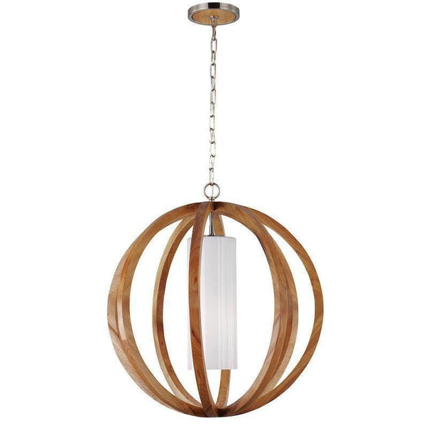 Traditional Ceiling Pendant Lights - Feiss Allier Large Pendant Ceiling Light FE/ALLIER/P/L LW