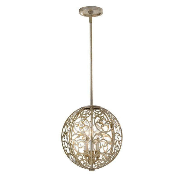 Traditional Ceiling Pendant Lights - Feiss Arabesque Mini Chandelier Ceiling Light FE/ARABESQUE3