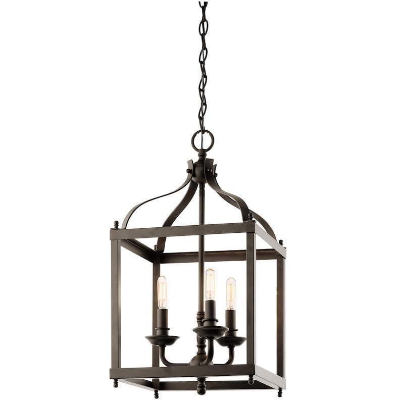 Traditional Ceiling Pendant Lights - Feiss Larkin Medium Pendant Ceiling Light KL/LARKIN/P/M OZ