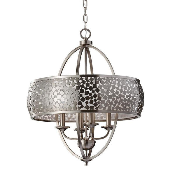 Traditional Ceiling Pendant Lights - Feiss Zara 4lt Chandelier Ceiling Light FE/ZARA4-L