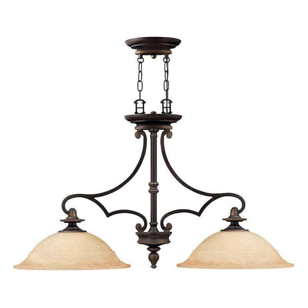 Traditional Ceiling Pendant Lights - Hinkley Plymouth 2lt Chandelier Ceiling Light HK/PLYMOUTH/ISLE