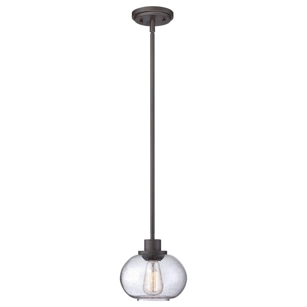 Traditional Ceiling Pendant Lights - Quoizel Trilogy 1lt Pendant Ceiling Light QZ/TRILOGY/MP
