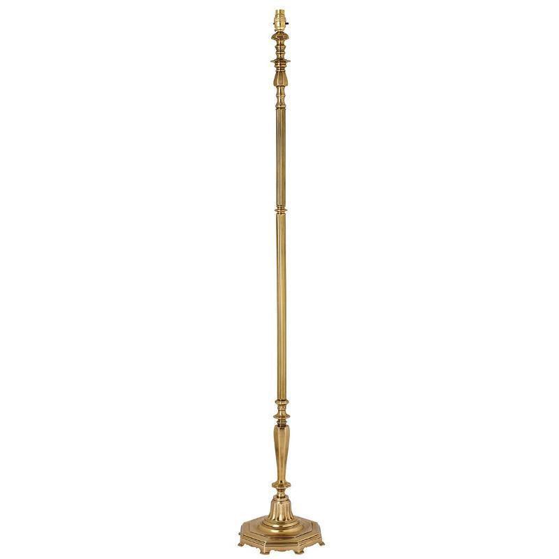 Interiors 1900 Asquith Solid Brass Floor Lamp Base by Interiors 1900 1