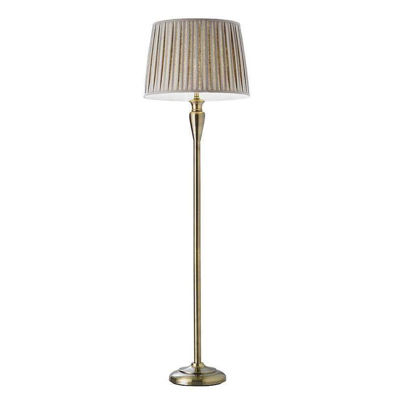 Endon Oslo Antique Brass Finish Floor Lamp (Base Only) by Endon Lighting 1