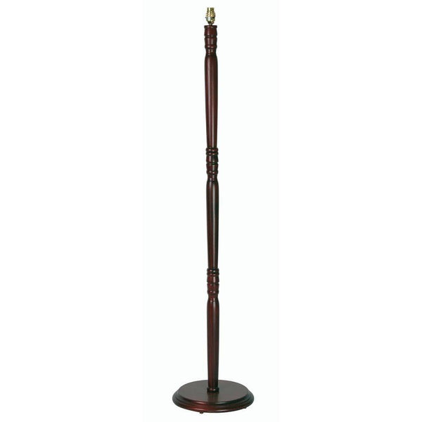 Traditional Floor Lamps - Traditional Mahogany Floor Lamp FS 25 MAH