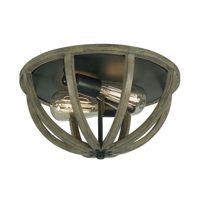 Traditional Flush & Semi Flush Ceiling Lights - Feiss Allier Flush Mount Ceiling Light FE/ALLIER/F WW