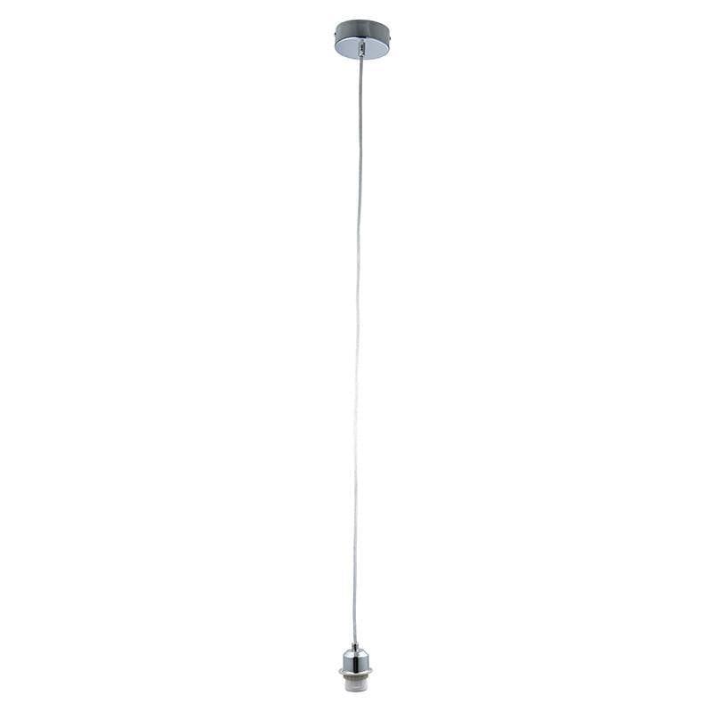 Traditional Non Electric Ceiling Pendant Lights - Chrome Finish Cable Set 61807