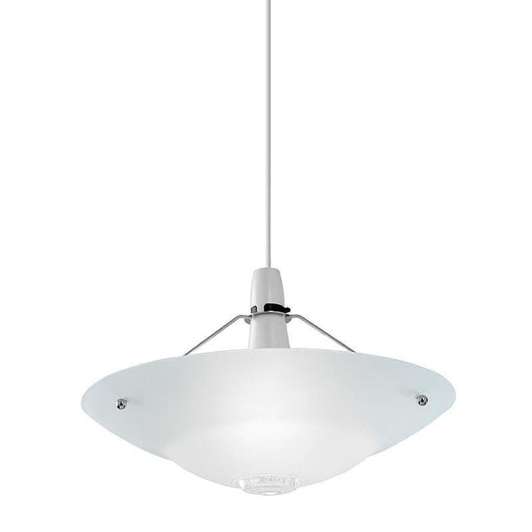 Traditional Non Electric Ceiling Pendant Lights - Pisa Frosted Glass And Chrome Finish Non Electric Ceiling Pendant Light NE-81