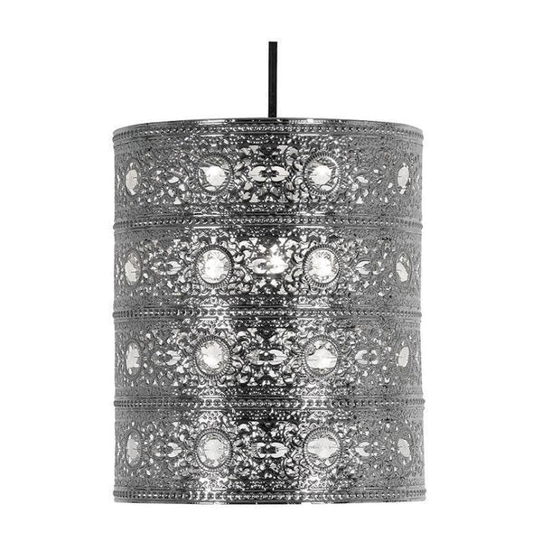 Traditional Non Electric Pendant - Marley Chrome Non Electric Pendant Ceiling Light 8201 CH
