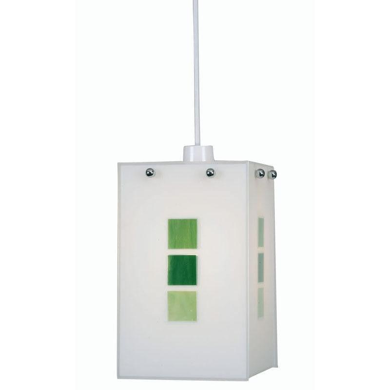 Traditional Non Electric Pendant - Muro Easy Fit Green Non Electric Pendant Ceiling Light 411 GR