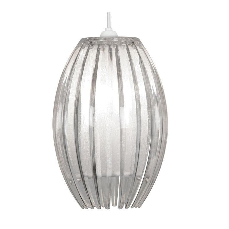 Traditional Non Electric Pendant - Shimna Clear Acrylic Non Electric Pendant Ceiling Light 669 S CL