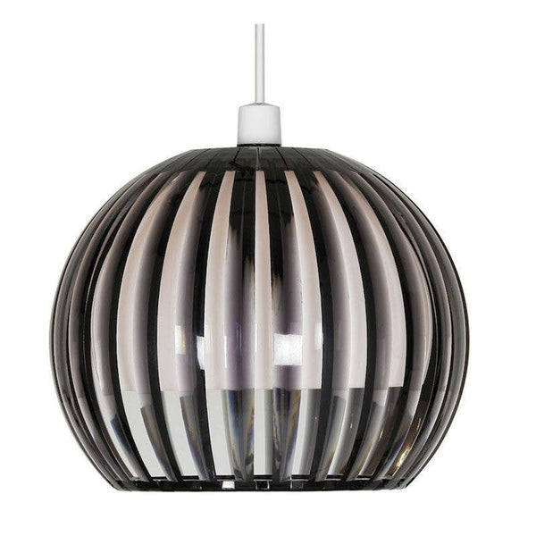 Traditional Non Electric Pendant - Shimna Smoked Acrylic Non Electric Pendant Ceiling Light 669 L SM