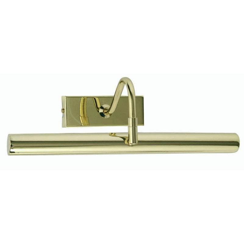 Traditional Picture Lights - Polished Brass Finish Picture Light PL LED PB By Oaks Lighting