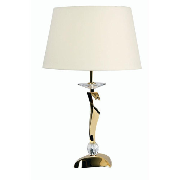 Oaks Aire Cast Brass With Gold Plate Table Lamp Base 1