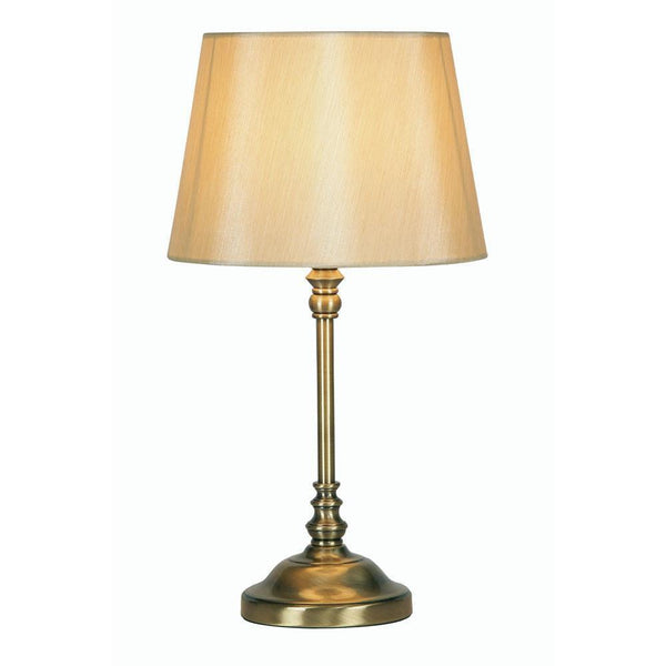 Alina Small Antique Brass Table Lamp 1
