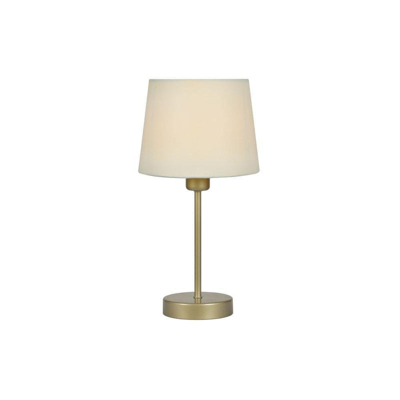 Alina Small Table Lamp With Cream Shade 1