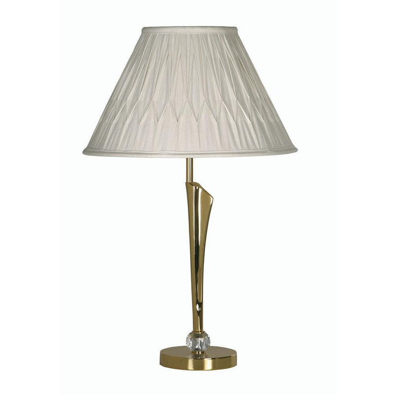 Oaks Bahia Cast Brass Table Lamp With Gold Plate 1