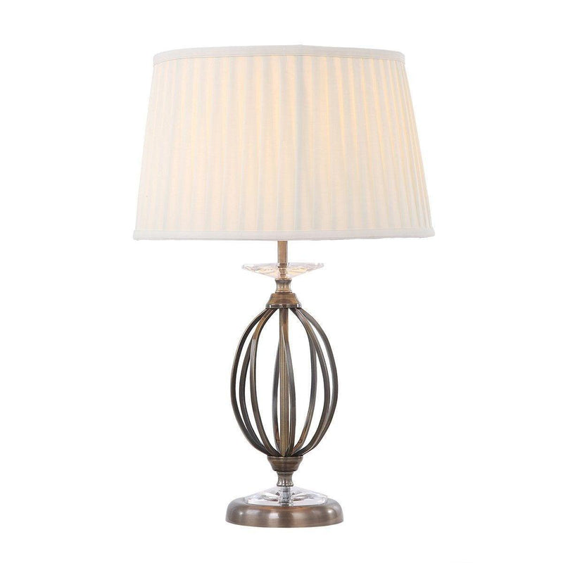 Traditional Table Lamps - Elstead Aegean Aged Brass Table Lamp AG/TL Aged Brass 1