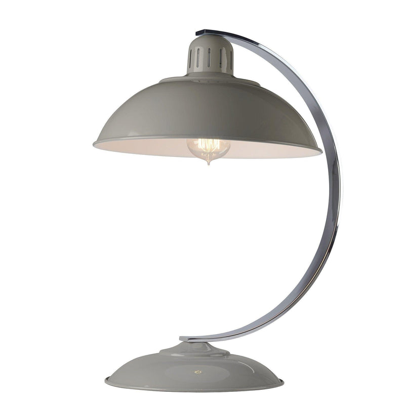 Traditional Table Lamps - Elstead Franklin Grey Desk Lamp FRANKLIN GREY