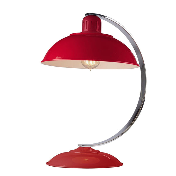 Traditional Table Lamps - Elstead Franklin Red Desk Lamp FRANKLIN RED