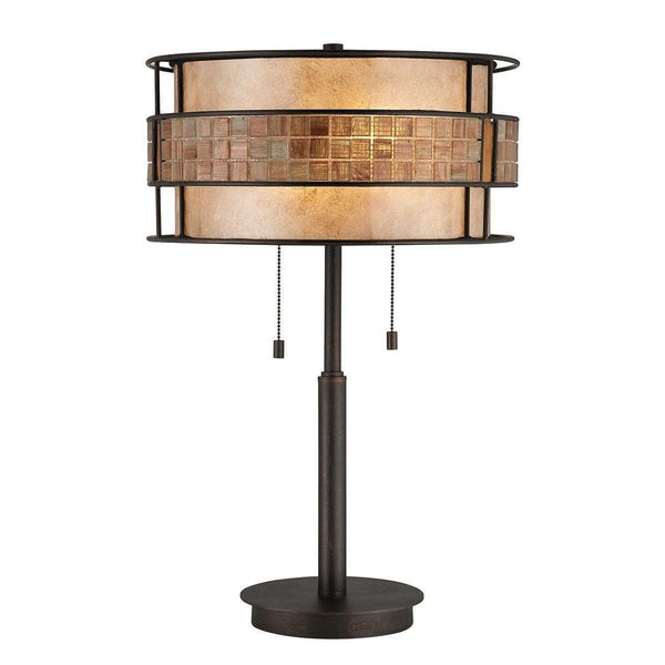 Quoizel Laguna Renaissance Copper/Mosaic Table Lamp 1