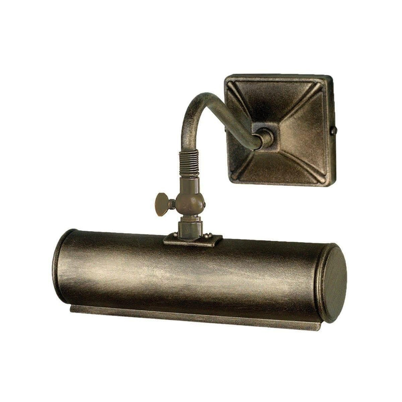 Traditional Wall Lights - Elstead Picture Lights Small Picture Light PL1/10 BLK/GOLD