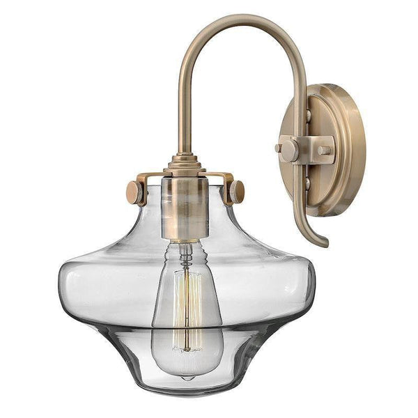 Traditional Wall Lights - Hinkley Congress Clear Glass Wall Light HK-CONGRES1-B BC