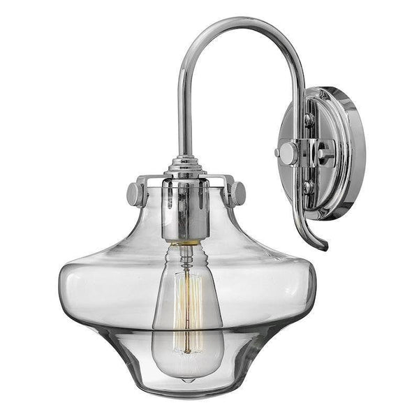 Traditional Wall Lights - Hinkley Congress Clear Glass Wall Light HK/CONGRES1/B CM