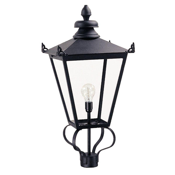 Wilmslow 1 Light Black Outdoor Lantern (Head Only)